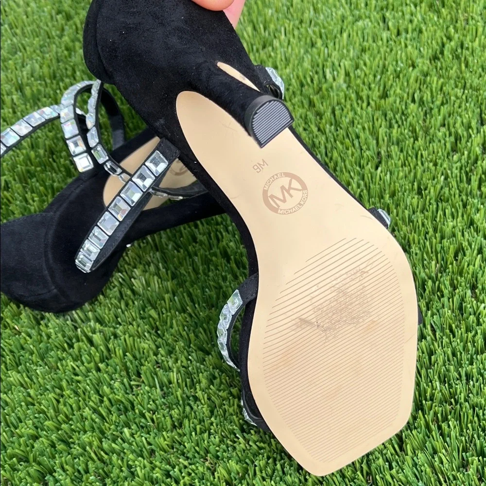 Michael Kors Celia Embellished Strappy Dress sandals - Picture 7 of 7